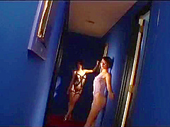 Amazing Japanese slut Saki Ootsuka, Yuka Osawa in Crazy Lingerie, Lesbian JAV clip