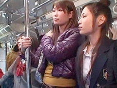 Exotic Japanese whore Azusa Nagase, Minaki Saotome in Fabulous Public, Fingering JAV video